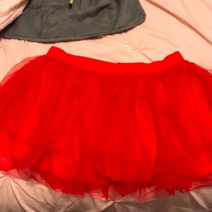 Red Costume tutu